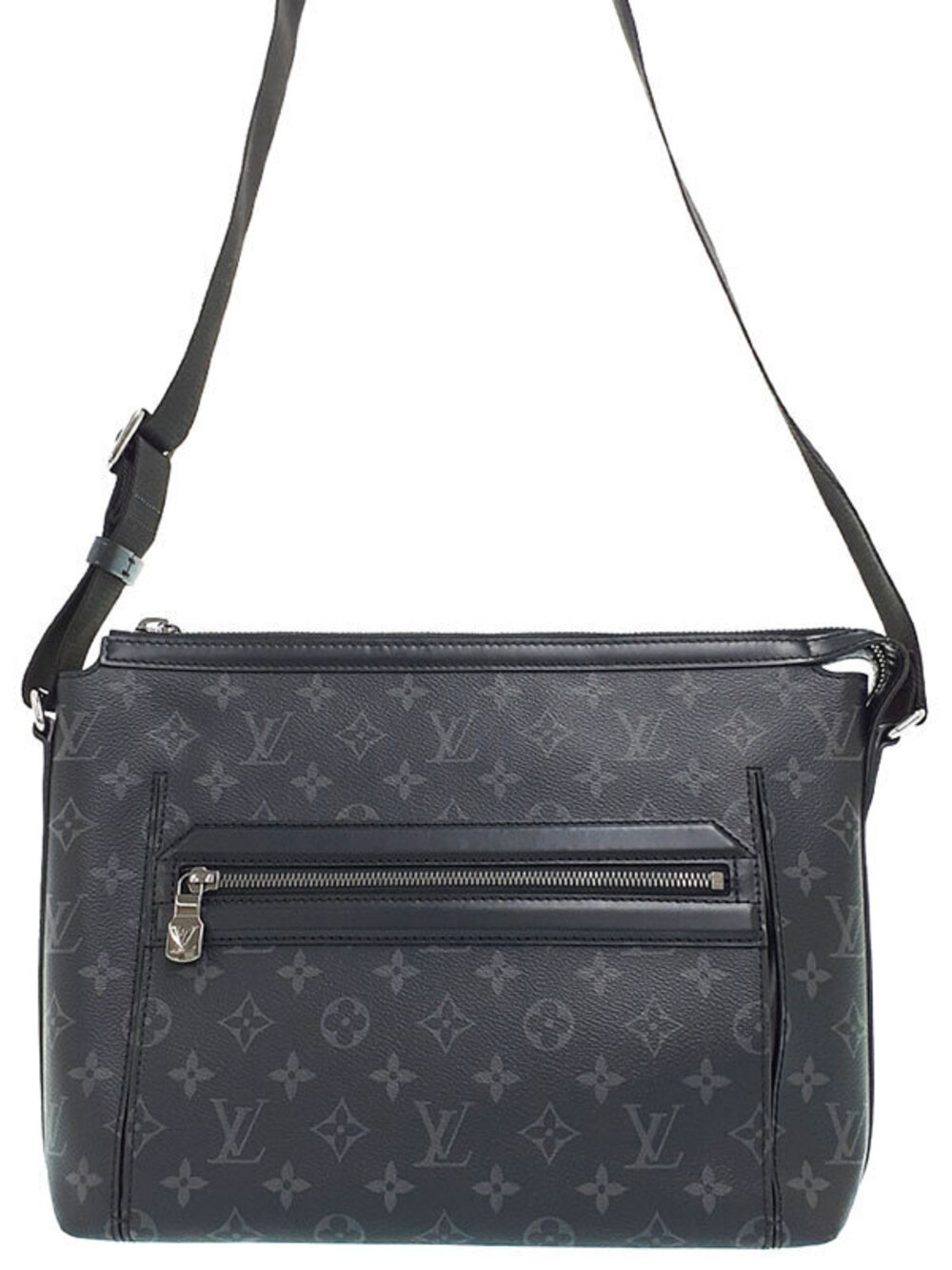 Louis Vuitton Monogram Eclipse Black Odysse Messenger Shoulder Bag